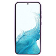 Magnetic Dual Glass MagSafe case for Samsung Galaxy S22, purple