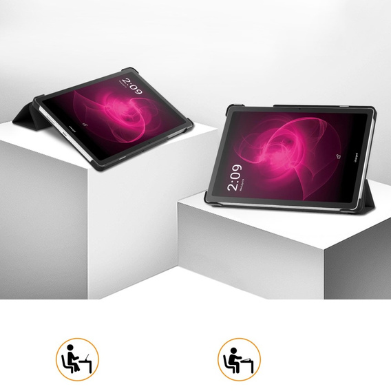 Case for T Tablet 5G, Smartcase, black