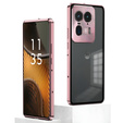 1 x Case for Motorola Edge 50 Ultra, Frame Case, pink
