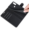 Flip case for Motorola Moto E7 Power / E7i Power, Wallet Litchi Texture, black