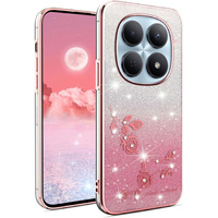 Glitter Flower case for Xiaomi Redmi Note 15 5G / Poco M8 5G