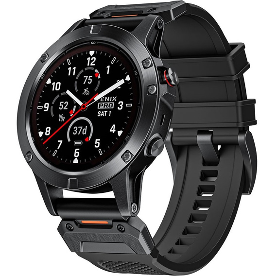 QuickFit Silicone Strap for Garmin Fenix 22mm