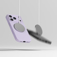 Ringke Case for iPhone 17 Pro Max, Silicone Magnetic MagSafe, Light Purple