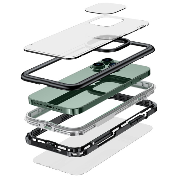IP68 Waterproof Case for iPhone 14 Plus, black