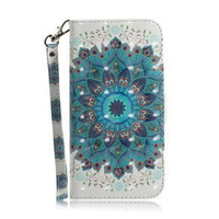 Flip case for Xiaomi Redmi Note 9, Wallet, Mandala Flower