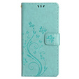 Flip case for Samsung Galaxy A55 5G, Wallet, Butterfly, purple