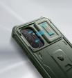 Armored case for Samsung Galaxy A36 5G, Dexnor Full Body (Two Frames), green