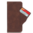 Flip case for Xiaomi 14 Ultra, Card Slot, brown