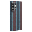 Case for Samsung Galaxy S24 Ultra, Aramid Fiber Slim Case, for MagSafe, blue / red