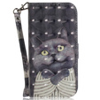 Flip case for Xiaomi Redmi Note 13 Pro 5G, Wallet, Cat grey