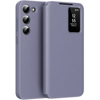 Flip case for Samsung Galaxy S22+ Plus, Smart View Wallet, purple