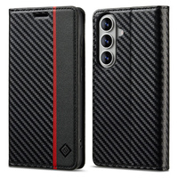 LC.IMEEKE Carbon flip case for Samsung Galaxy A57 5G, black