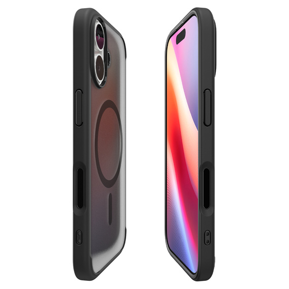 Spigen Ultra Hybrid MagSafe Case for iPhone 17, Frost Black