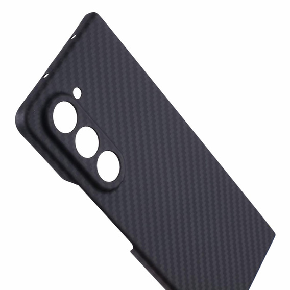 Case for Samsung Galaxy Z Fold6 5G, Aramid Fiber Cover, black