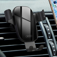 Car gravity mount XO C37 for the grille for smartphones (width 5.5-8.5 cm)