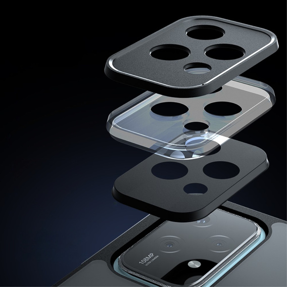 Case for Honor 200 Lite, Fusion Hybrid, transparent