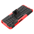 Case for Motorola Moto E22 / E22i, Tire Armor, black / red