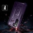 Armored case for Samsung Galaxy Z Fold 5 5G, Dexnor Full Body S-Pen Slot, purple