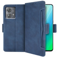 Flip case for Motorola Edge 40 Neo, Card Slot, blue