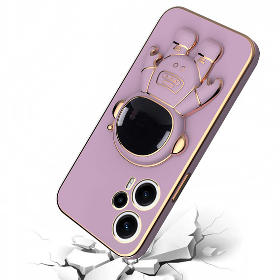 Case for Xiaomi Poco F5, Astronaut, purple