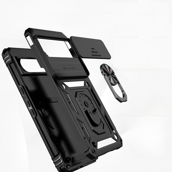 Case for Google Pixel 8 Pro, CamShield Slide, black