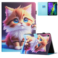 Case for iPad 10.9" 2022 (10 gen.), with flap, cat