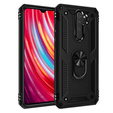 Armor Case for Xiaomi Redmi Note 8 Pro, Nox Case Ring, black