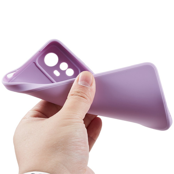 Case for Xiaomi Redmi Note 12S, Silicone Lite, purple