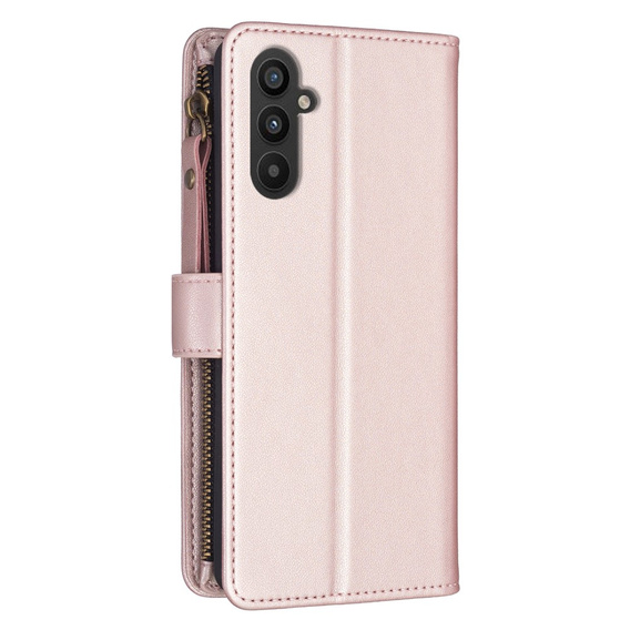 Flip case for Samsung Galaxy A25 5G, Wallet Zipper Pocket, black