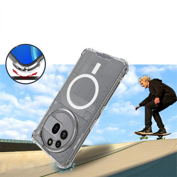 IMAK case for Nothing Phone 3a Pro, Dropproof, transparent