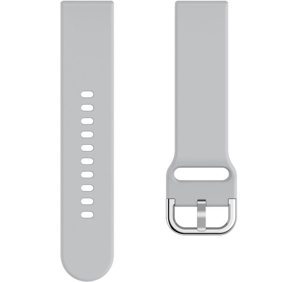 Silicone strap 20mm, Grey