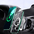 Case for iPhone 16 Pro Max, Electro MagSafe, green + Screen Glass