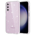 Case for Samsung Galaxy S23, Glittery Powder, transparent