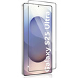 3D Tempered Glass for Samsung Galaxy S25 Ultra, black frame