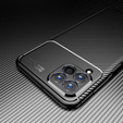 Case for Samsung Galaxy M53 5G, Carbon Gel, black