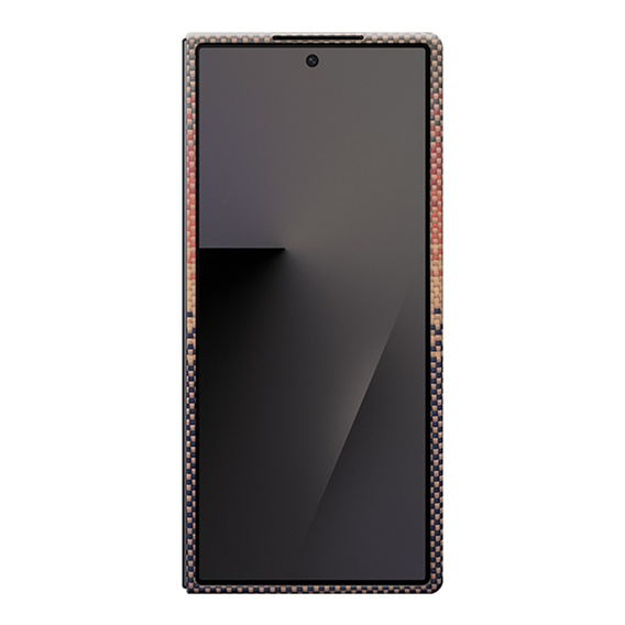 Case for Samsung Galaxy Z Fold6 5G - magnetic Aramid Fiber, orange
