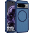 Case with frame for Google Pixel 8 Pro, for MagSafe, blue