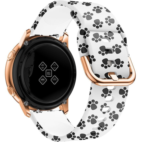 Smooth strap for Samsung Galaxy Watch Active 22mm, Paw