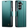 CASEME Litchi Wallet flip case for Samsung Galaxy Z Fold7 5G
