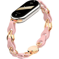 Stainless Steel Watch Strap with Protective Case for Apple Watch, Silver