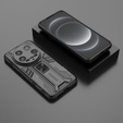 Case for Xiaomi 14 Ultra, Military kickstand, black
