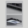NILLKIN Case for Samsung Galaxy S25, Frosted Shield, for MagSafe, black