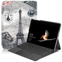 Case for Microsoft Surface Go 3/Go 2/Go, Smartcase, Eiffel Tower