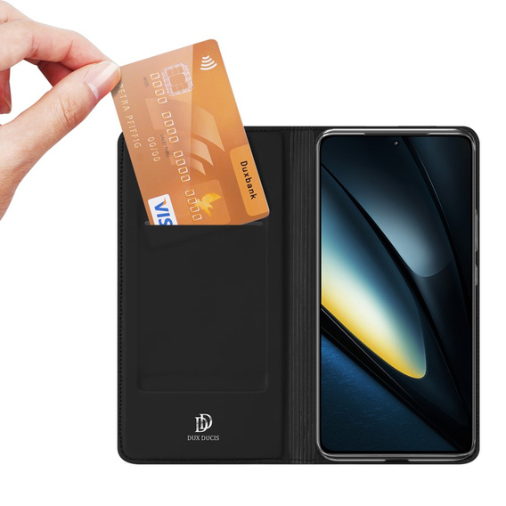 Dux Ducis Case for Xiaomi Poco F6 Pro, Skinpro, black