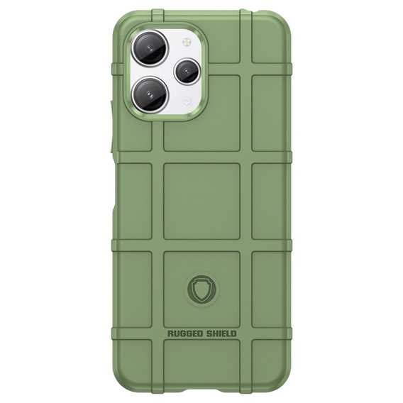 Case for Xiaomi Redmi 12 4G, Rugged Shield, green