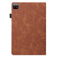 Case for Xiaomi Pad 6, Classic, with space for stylus, brown