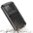 Case for iPhone 15 Pro, R-JUST, armoured, black