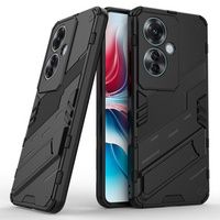 Case for Oppo Reno 11F 5G, Military kickstand, black