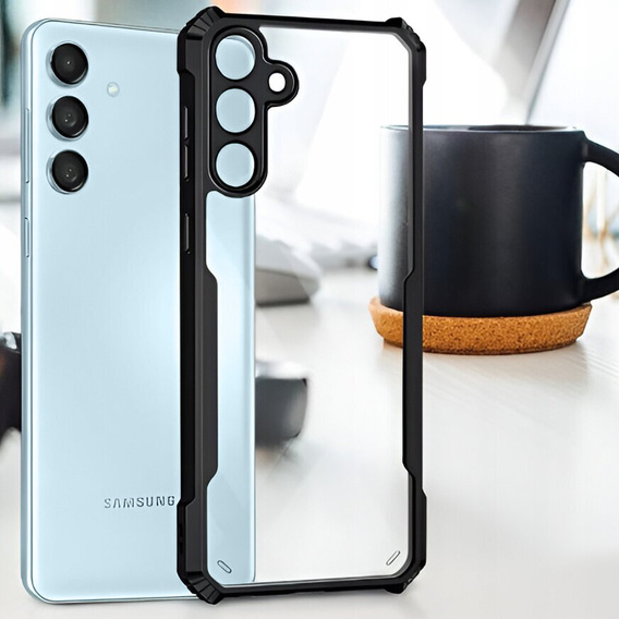 Case for Samsung Galaxy M35, AntiDrop Hybrid, black