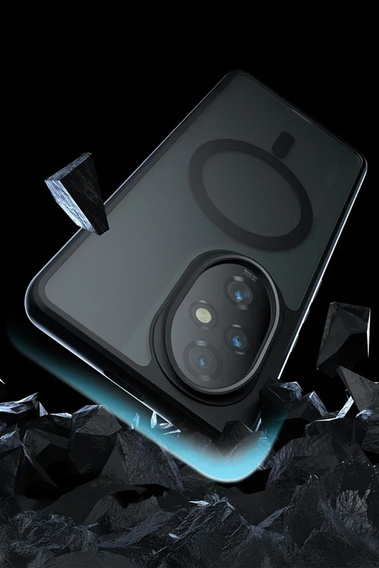 Case for Honor 200 Pro, for MagSafe, ERBORD Matt Case, black